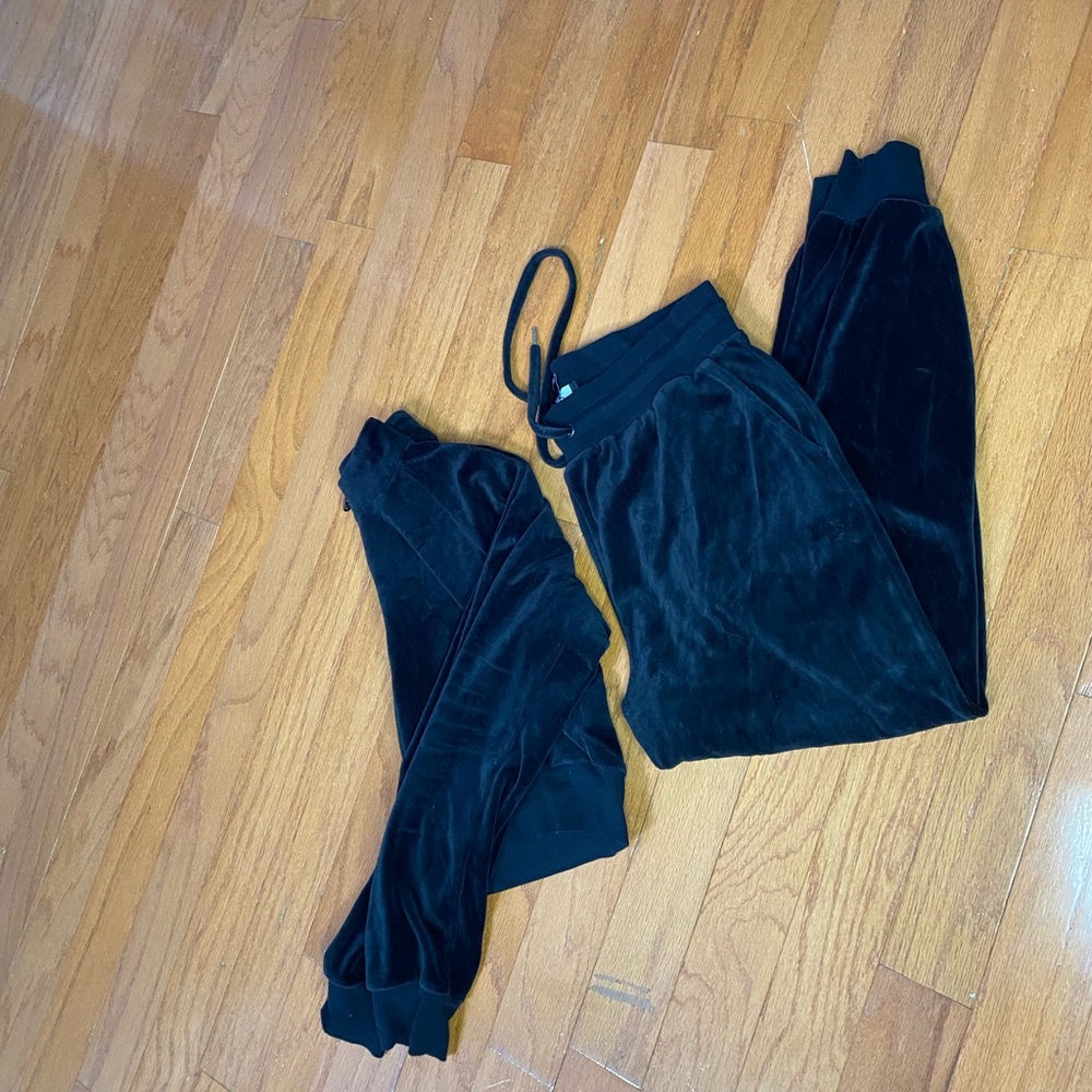 True religion velour cropped jacket set XL